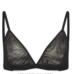 MESH TRIANGLE BRALETTE